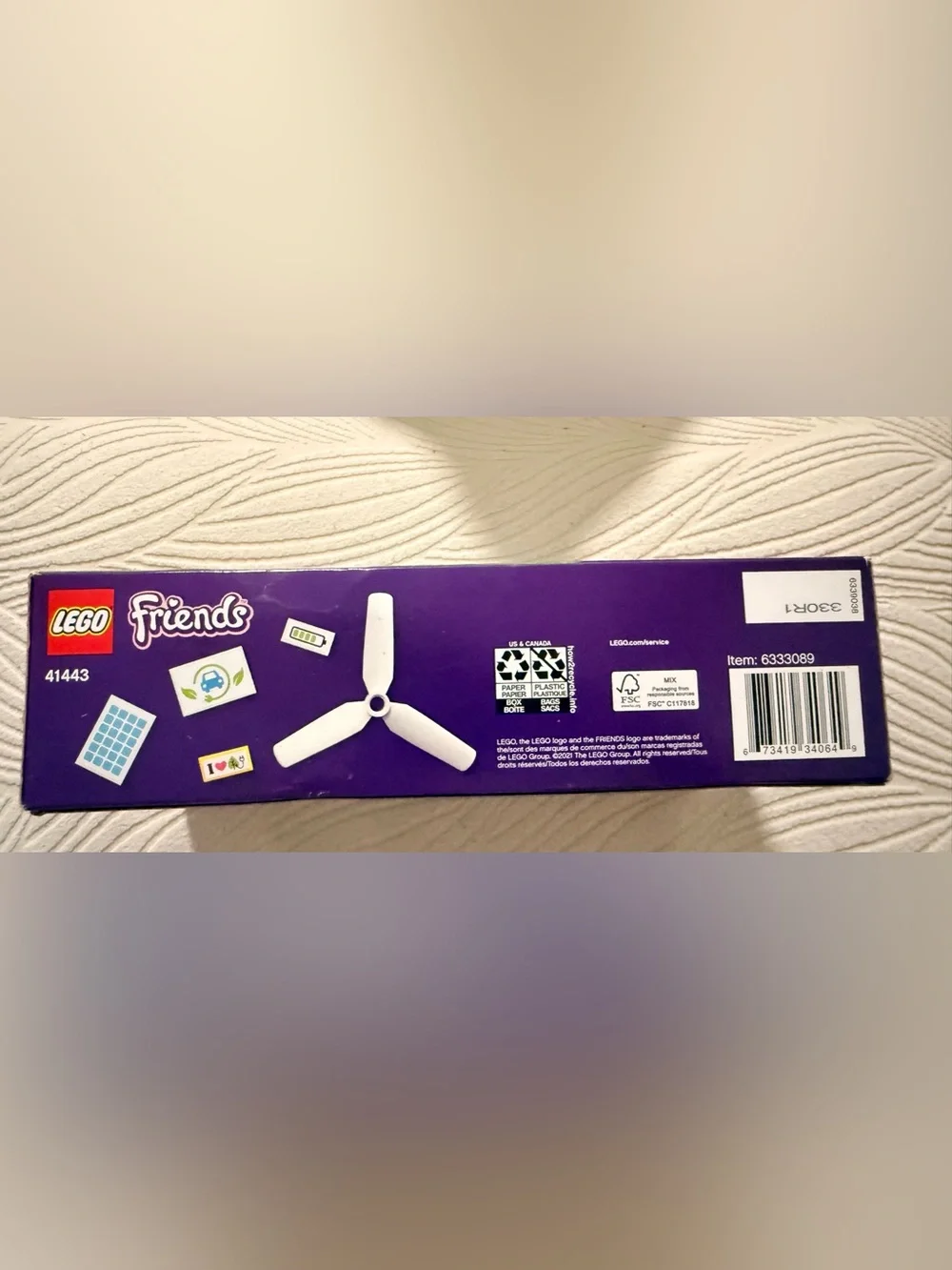 Lego Friends Olivia's Electric Car Set - Pink, Blue, White - Picture 2 of 5